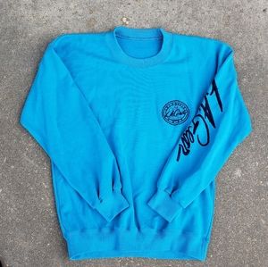 LA Gear Blue Crewneck Sweater size M